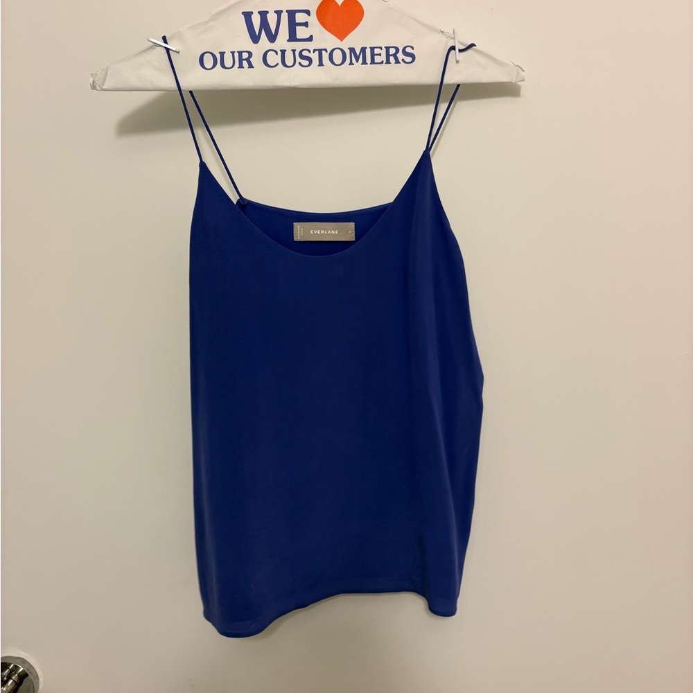 Everlane Royal Blue Women's silk Camisole